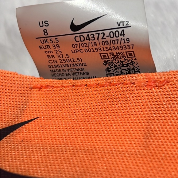 EUC Nike React Infinity Run Flyknit Women's Platinum Tint/Black-Pink Blast Sz 8 - Picture 7 of 8